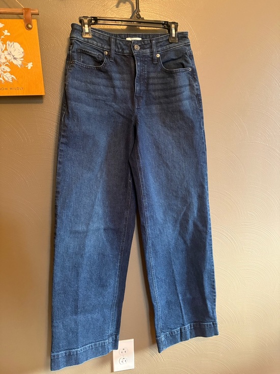 Denim - Maurice’s Classic High-Rise Wide Leg Jeans - Dark Blue
